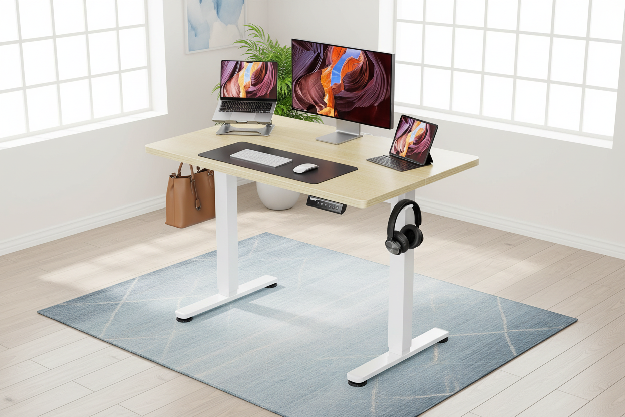 Schreibtisch fürs Homeoffice auswählen: Masse und Ergonomie
