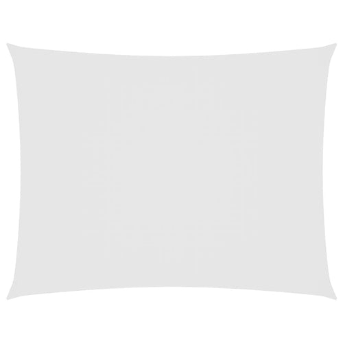 vidaXL Sonnensegel Wasserfest Rechteckig 5x6m Weiss. Das weiße, wasserfeste Segel bietet UV-Schutz und Schatten für Terrassen und Gärten.