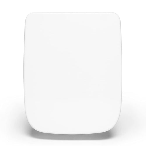 Bullseat WC Sitz eckig für Keramag Renova Nr. 1 Plan - Weiss Softclose. Weißer, eckiger Softclose-Sitz.