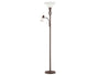 Trio Leuchten Rustica 4602021-24 LED Stehleuchte, rostfarbig. Sie dient zur blendfreien Raumausleuchtung.