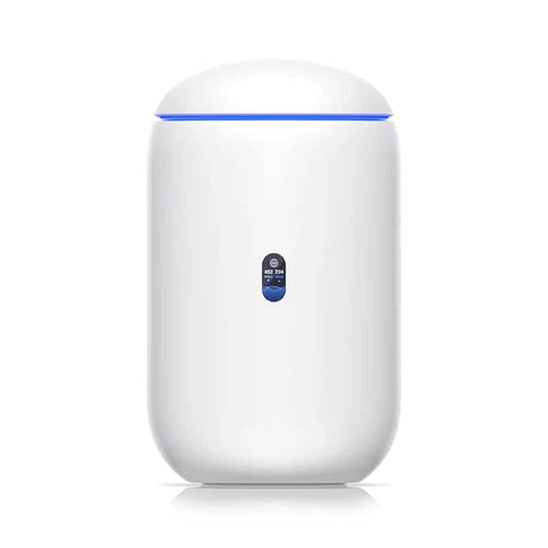 Ubiquiti Dream Router WLAN Netzwerk Router W126919004, weiß, zylindrisch. Zur Bereitstellung von WLAN und Netzwerkzugang.