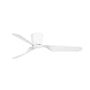 FARO BARCELONA PEMBA Deckenventilator 132cm weiss – 3 Flügel. Erzeugt Luftzirkulation zur Raumkühlung.