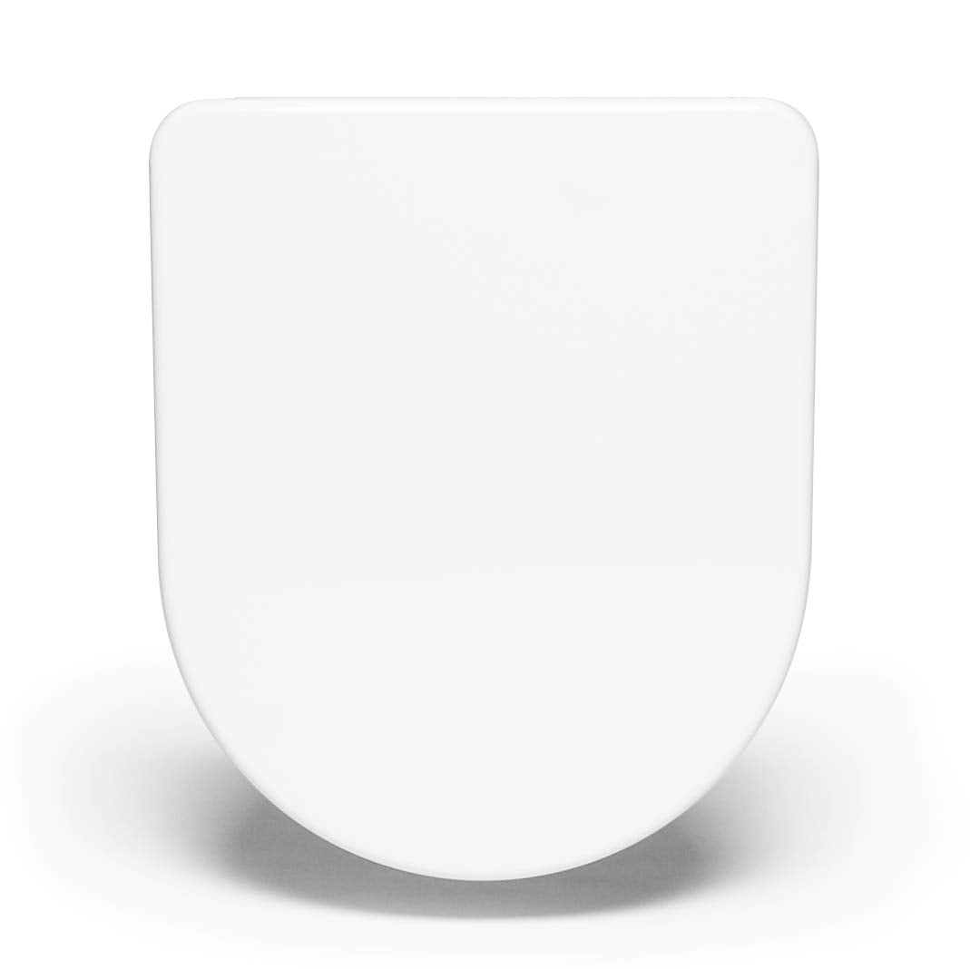 Bullseat WC Sitz Duravit Starck 2/3 – Absenkautomatik, Weiss. Weißer, ovaler WC-Sitz; dient zur Nutzung auf Toilettenbecken.