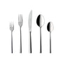 Villeroy & Boch Piemont Besteckset 30-teilig für 6 Personen. Poliertes Edelstahl-Tafelbesteck zum Essen von Mahlzeiten für sechs Personen.