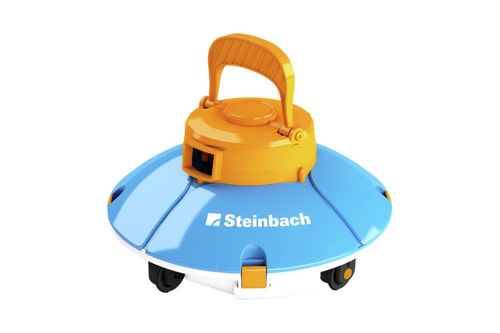 Steinbach Poolrunner Battery Basic 2.0 Akku-Poolsauger bis 10 m². Kompakt, reinigt autonom Beckenböden bis 10 m².