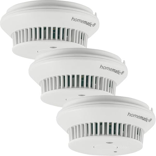 Homematic IP Smart Home Rauchwarnmelder 3er-Set Q-Label