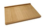 CULIMI Holzbackbrett Teigbrett – grosses Nudelbrett 70x50 cm