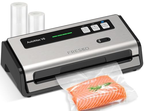 FRESKO Automax V6 Vakuumierer – Automatisch mit Doppelsiegelung