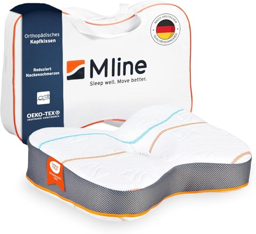 M LINE Athletic Pillow Orthopädisches Nackenkissen - Butterfly-Design