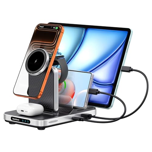 SwanScout 901M Induktive Ladestation 5-in-1 für Apple Geräte