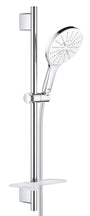 GROHE Vitalio SmartActive 150 Duschset eckig Chrom 26598000. Eckige Chrom-Handbrause und Stange zur Wandmontage für die Dusche.