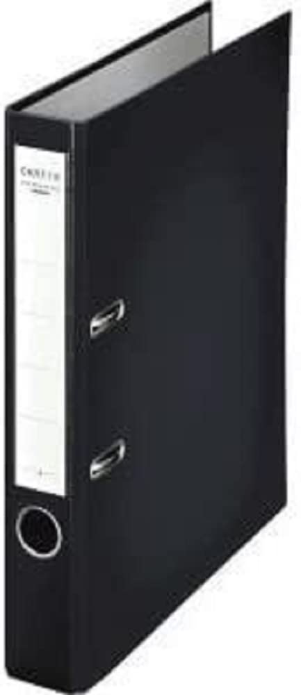 Centra Standard-Ordner A4 – Schwarz – 25er-Set für Büro & Homeoffice. Ein schwarzer A4-Ordner zur Ablage und Organisation von Dokumenten im Büro.