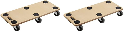 Metafranc 821420 Transportroller - 680x290 mm, 300 kg: Rechteckige Platte mit Rollen zum Transport schwerer Gegenstände.