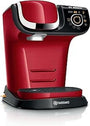 Bosch Tassimo My Way 2 Kaffeemaschine - Rot. Rote, kompakte Kapselmaschine zur Zubereitung verschiedener Heißgetränke per Knopfdruck.
