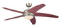 Bendan Deckenventilator 132cm - Zinn/Opal