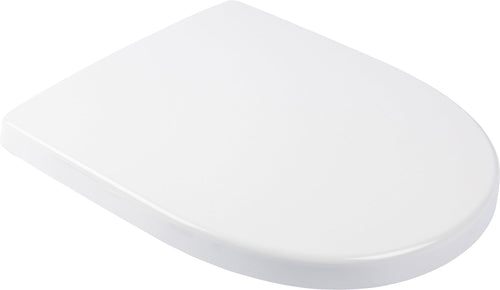 Calmwaters WC Sitz Keramag iCon D-Form Absenkautomatik Weiss