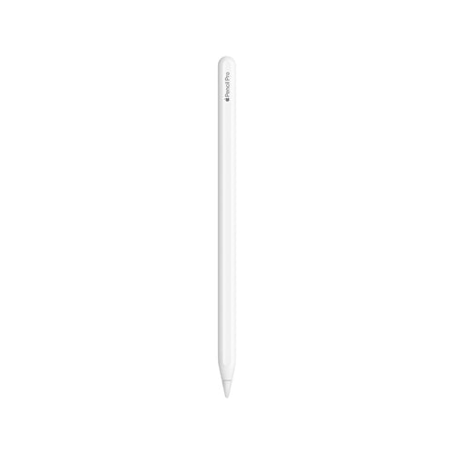 Apple Pencil Pro, ein weißer, zylindrischer Digitalstift für präzises Zeichnen und Notieren.