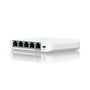 Ubiquiti UniFi FlexMini USW-Flex-2.5G-5 Switch. Kompakter, schwarzer 5-Port 2.5G Switch zum Verbinden von Ethernet-Geräten im Netzwerk.