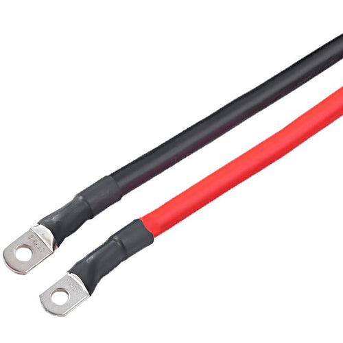 VOTRONIC 2273 Batterie-Kabel für Spannungswandler 2m 35mm. Schwarzes, flexibles Kabel zum Anschluss von Batterien an Spannungswandler.
