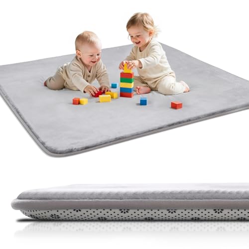 Favodormir Krabbelmatte Baby 150x200x3cm - Grau