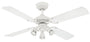 Westinghouse Lighting Princess Euro Deckenventilator - Weiss 105cm 7211340: Erzeugt Luftzirkulation zur Raumkühlung.