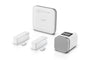 Bosch Smart Home Starter-Paket Raumklima II – Heizsteuerung. Weiße Thermostate und Basisstation regeln Raumtemperatur smart.