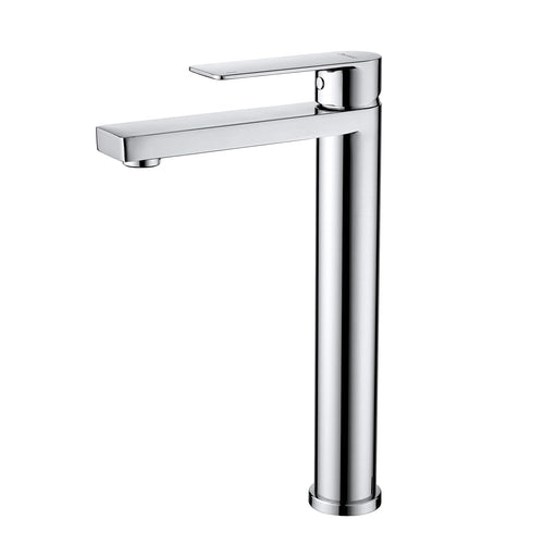 Decaura Waschtischarmatur Hoch chrom - Aufsatzwaschbecken