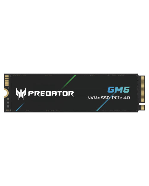 acer Predator GM6 M.2 NVMe Gaming SSD - 1TB PCIe 4.0, schwarze Platine. Speichert OS, Spiele & Anwendungen schnell.