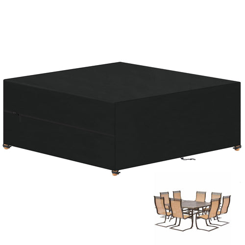 VANSHEIM Gartenmöbel Abdeckung Schutzhülle, wasserdicht, 300x300x100cm. Schützt Gartenmöbel vor Witterungseinflüssen.
