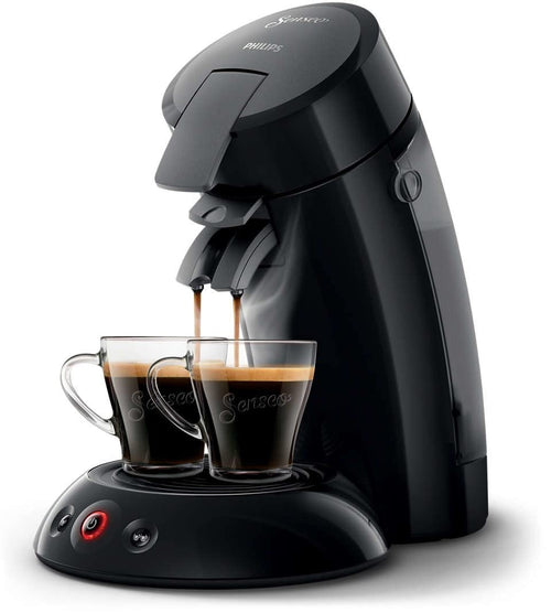 Philips Senseo Original Kaffeepadmaschine HD6553/67 - Schwarz. Kompaktes, abgerundetes Design. Bereitet Kaffee aus Kaffeepads zu.