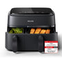 Philips Airfryer Dual Basket 3000 Series Heissluftfritteuse - 9L