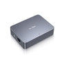 GL.iNet KVM-Fernsteuerung Internet 4K UHD – Tailscale. Schwarzes, rechteckiges Gerät. Steuert PCs/Server remote über Internet in 4K UHD mit Tailscale.
