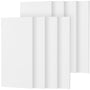 TONOR Akustikpaneele selbstklebend 120x60cm – 8er Set Weiss
