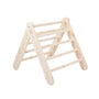 MEOWBABY Kletterdreieck – Pikler Kletterturm Natur 59x61cm. Zur Motorik- und Kletterentwicklung.