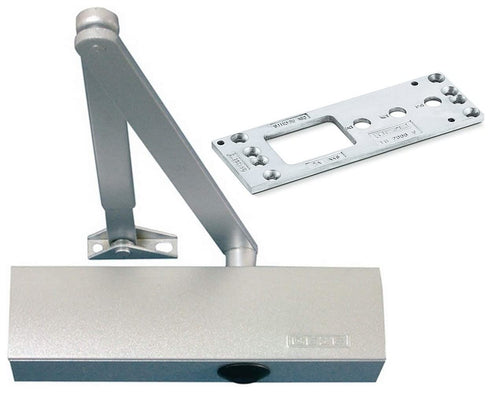 GEZE TS 2000 V BC Gestängetürschliesser 1-flügelig – Silber