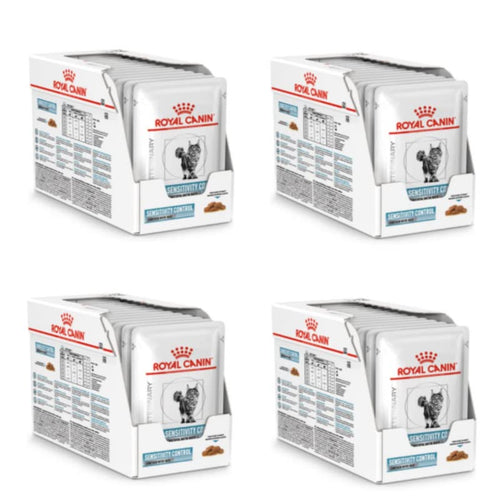 Royal Canin Veterinary Sensitivity Control Diätfutter Katze 4x12x85g