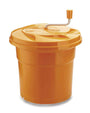 LACOR 61420 Salatschleuder – 12 L Fassungsvermögen. Runde Form, trocknet gewaschenen Salat schnell und effizient.