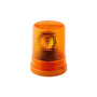 HELLA KL 700 Halogen-Rundumleuchte 2RL 004 958-101, gelbe zylindrische Kennleuchte zur optischen Warnung an 12V-Fahrzeugen.