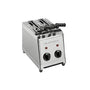 Milan Toast 7000 Professioneller Edelstahl-Toaster - 2 Zangen zum professionellen Rösten von Brotscheiben.
