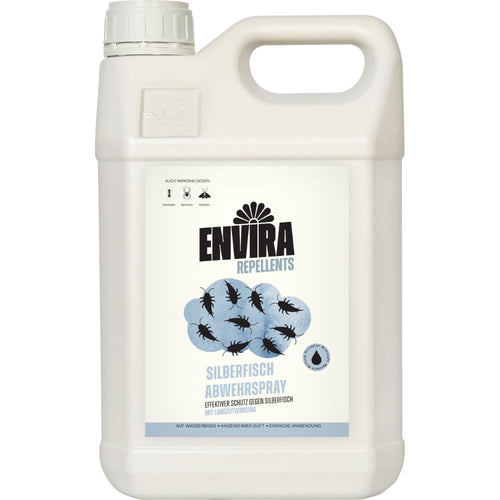Envira Silberfisch Abwehrspray 5 Liter – Mittel mit Langzeitwirkung