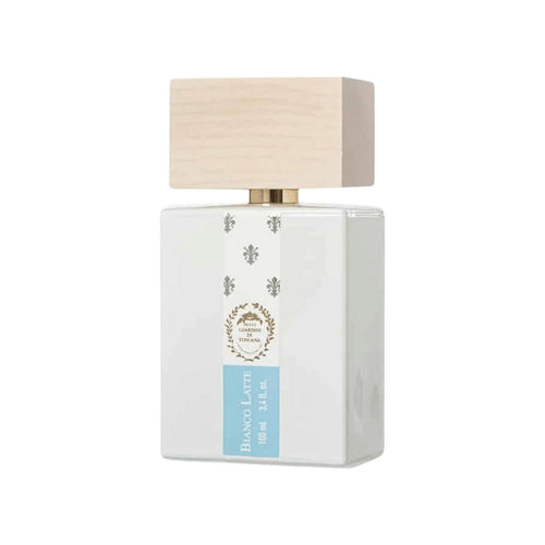 DUCCI Giardini di Toscana Bianco Latte Eau de Parfum 100 ml. Milchig-weiße Flasche dient der persönlichen Beduftung.