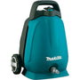 Makita HW102 Hochdruckreiniger - Garten & Terrassenreiniger. Blauer, kompakter Druckreiniger zur Reinigung von Terrassen und Gartenwegen.