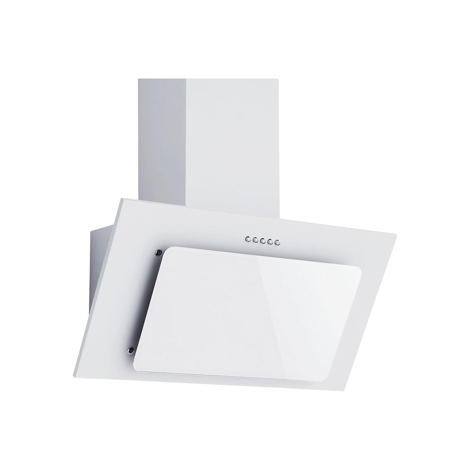 Respekta CH33060WB Dunstabzugshaube kopffrei - Weiss 60 cm. Das weiße 60 cm breite Gerät filtert Kochdünste in der Küche.