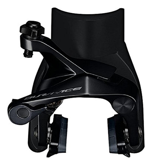 Shimano Dura Ace BR-R9110 Bremse VR Direktmontage Schwarz Felgenbremse. Bremssattel verzögert Rennräder am Vorderrad.