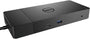 Dell WD19 USB-C Dockingstation mit 130W Netzteil. Schwarze, rechteckige Einheit zur Laptop-Konnektivitätserweiterung für Peripherie & Monitore mit PD.
