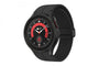 Samsung Galaxy Watch 5 Pro Smartwatch 45mm Schwarz. Rund, schwarz. Für Gesundheits-Tracking mit BioActive Sensor und GPS-Navigation am Handgelenk.