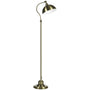 HOMCOM Bogenlampe Stehleuchte, Retro-Design E27 Fassung – Bronze. Bogenförmige Leuchte in Bronze, E27-Fassung zur Raumbeleuchtung.