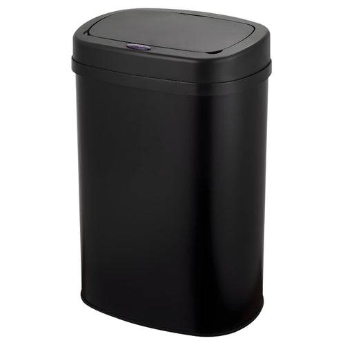 Five Stars® Sensor-Mülleimer 60L Edelstahl Schwarz
