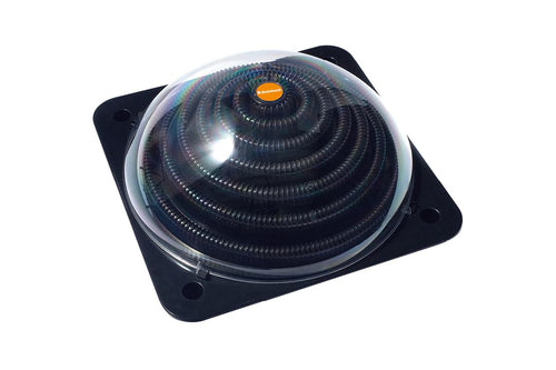 Steinbach Sonnenkollektor Loop - Schwarz 049100: Schwarze Absorbermatte zur solaren Beheizung von Poolwasser.