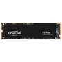 Crucial P3 Plus 1TB M.2 Gen4 NVMe Interne SSD - Acronis Edition. Längliche, grüne Platine. Schneller interner Datenspeicher.